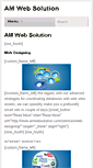 Mobile Screenshot of amwebsolution.com